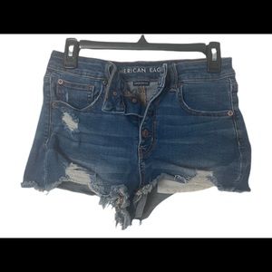 American Eagle Hi-Rise Shortie Super Stretch Size 6